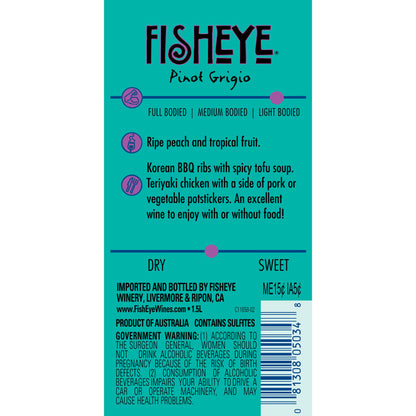 Fish Eye Pinot Grigio South Eastern Australia - 1.5L