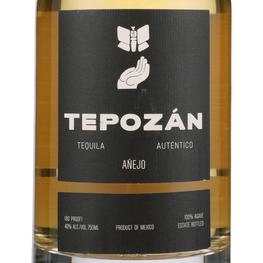 Tepozan Tequila Anejo 80 - 750ML - Front Label