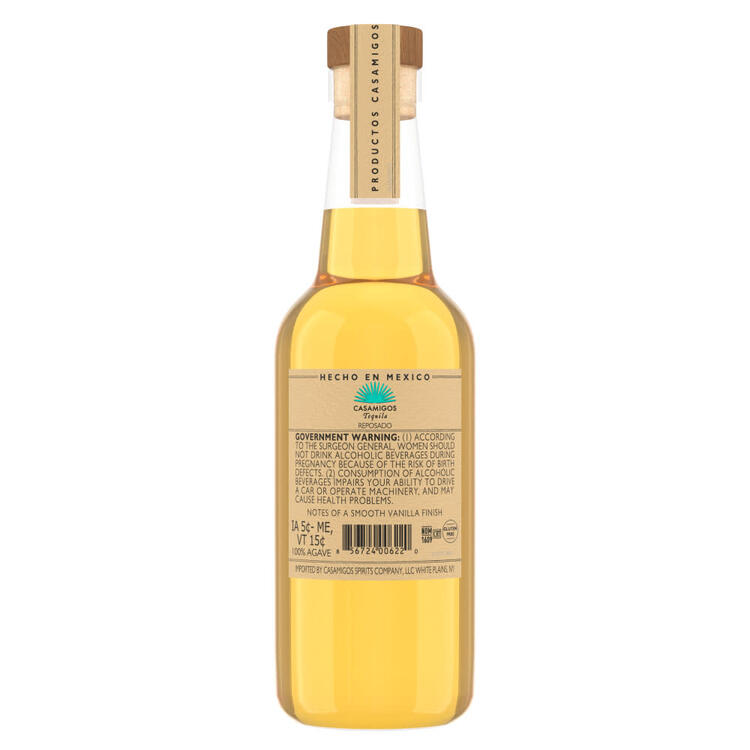 Casamigos Tequila Reposado 80 - 375ML - Back