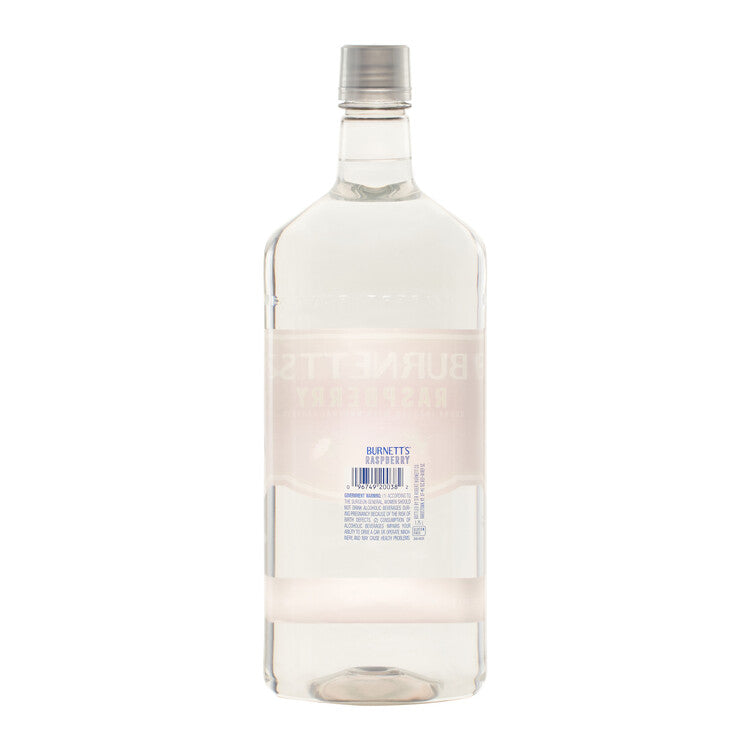 Burnett's Raspberry Flavored Vodka 60 - 1.75L - Back