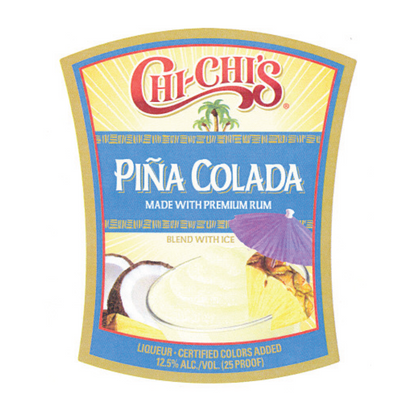 Chi-Chi's Pina Colada 25 - 1.75L - Front Label