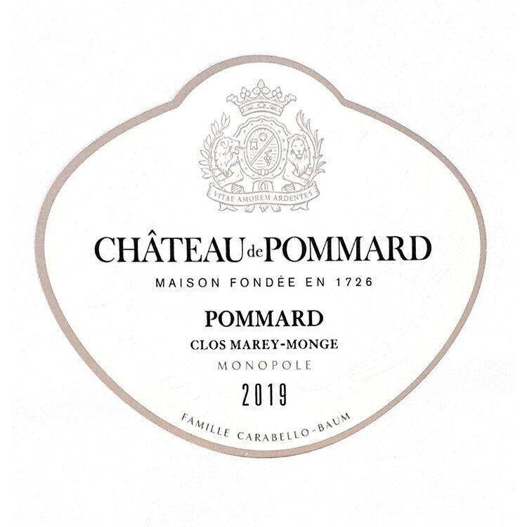 Chateau De Pommard Monopole 2015 - 750ML - Front