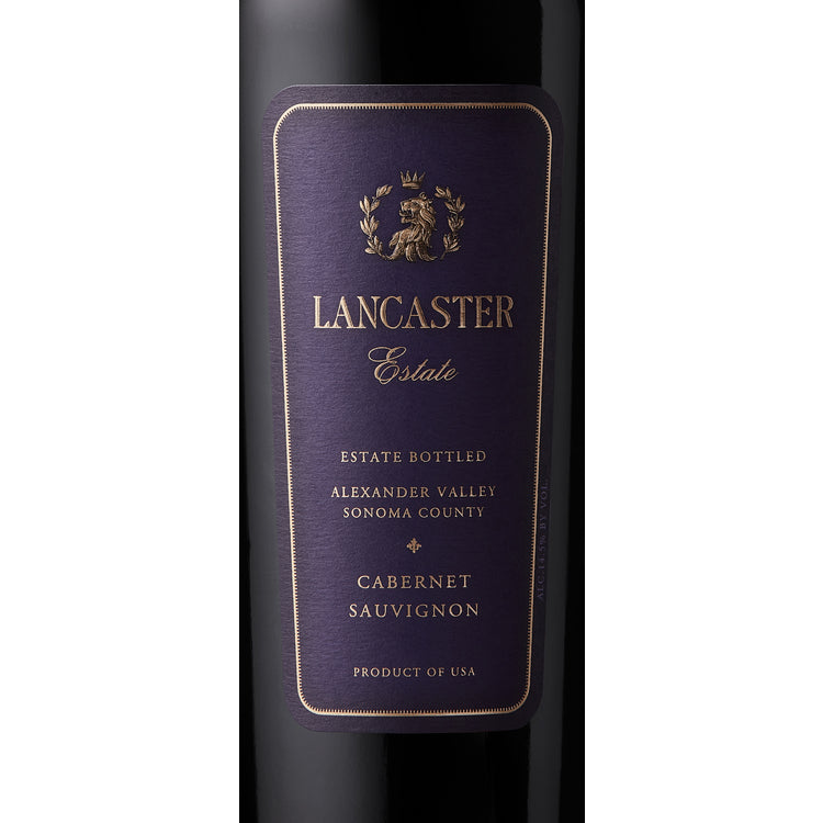 Lancaster Estate Cabernet Sauvignon Estate Bottled Alexander Valley 20 - 750ML - Front Label