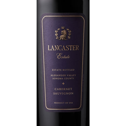 Lancaster Estate Cabernet Sauvignon Estate Bottled Alexander Valley 20 - 750ML - Front Label