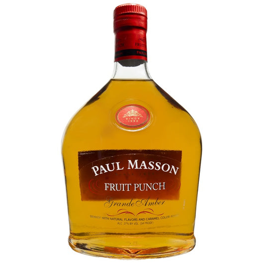 Paul Masson Fruit Punch Flavored Brandy Grande Amber 54 - 750ML - Front