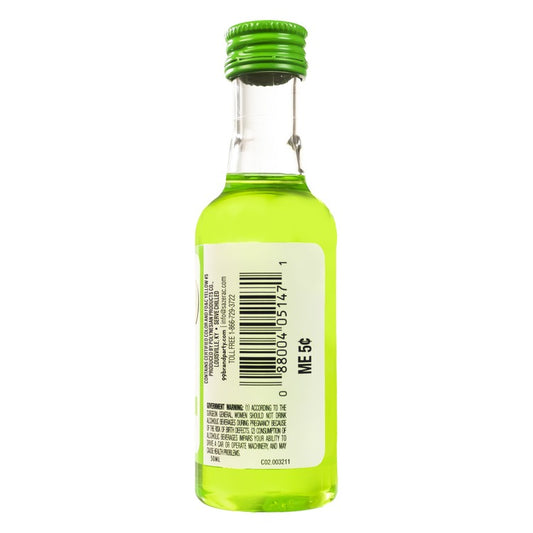 99 Brand Sour Apple Fruit Liqueur 99 - 50ML - Back