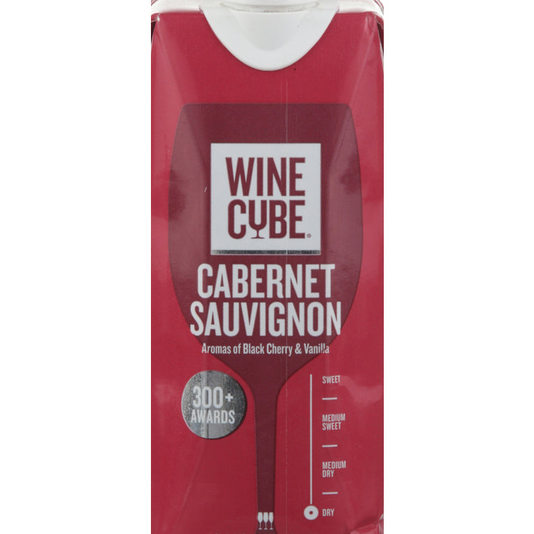 Wine Cube Cabernet Sauvignon California - 500ML - Front Label