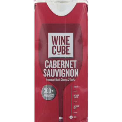Wine Cube Cabernet Sauvignon California - 500ML - Front Label