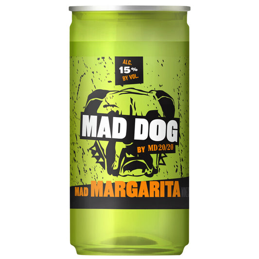 Mad Dog Mad Margarita Wine Based Cocktail - 200ML - Front