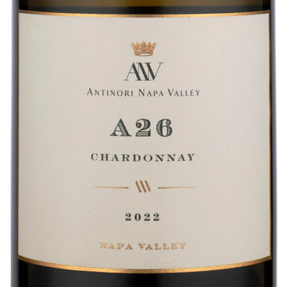 Antinori Chardonnay A26 Atlas Peak 2022 - 750ML