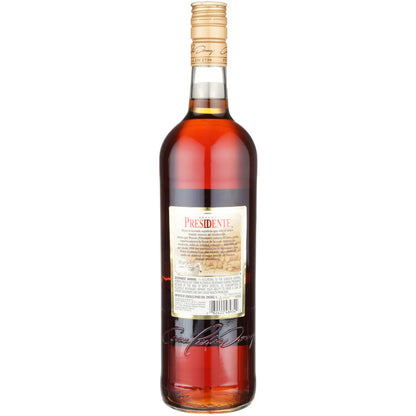 Presidente Brandy 80 - 1.0L - Back