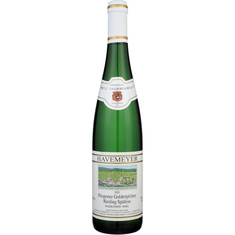 Havemeyer Riesling Spatlese Piesporter Goldtropfchen - 750ML - Front