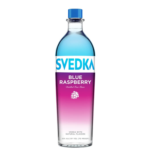 Svedka Blue Raspberry Flavored Vodka 70 - 1.0L - Front