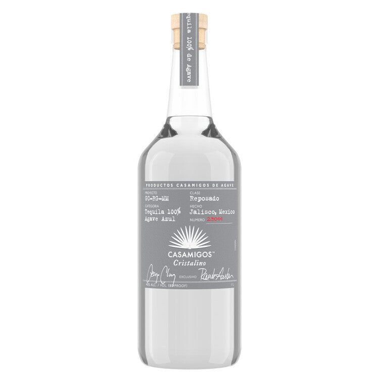 Casamigos Tequila Reposado Cristalino 80 - 1.0L - Front