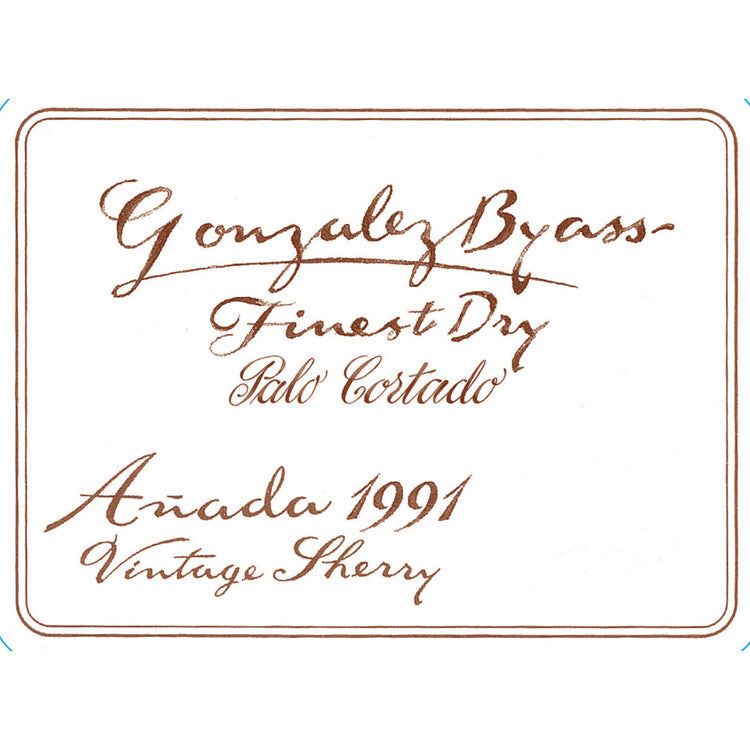 Gonzalez Byass Palomino Sherry Alfonso Oloroso Seco - 375ML - Front Label