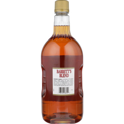 Barrett's Blended American Whiskey 80 - 1.75L - Back