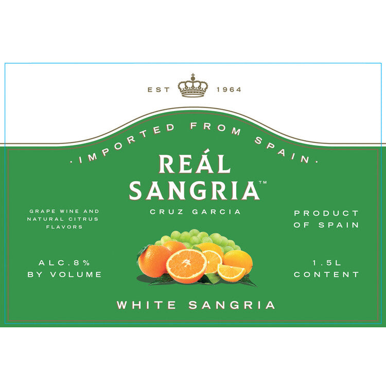 Real White Sangria - 1.5L - Front Label