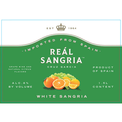 Real White Sangria - 1.5L - Front Label