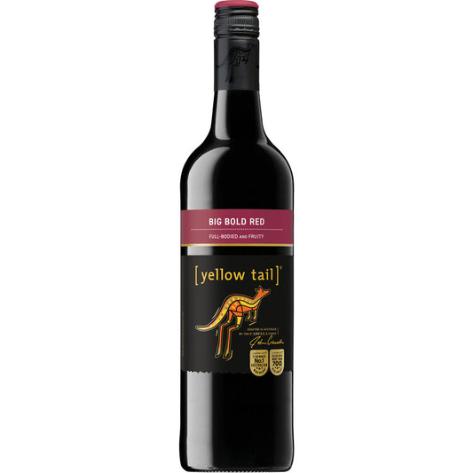 Yellow Tail Big Bold Red South Eastern Australia - 750ML - Front