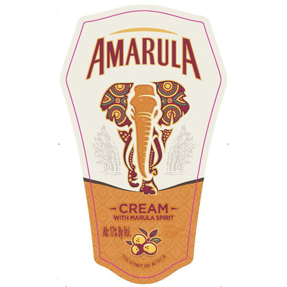 Amarula Cream Liqueur & Amarula Fruit 34 - 750ML - Front Label