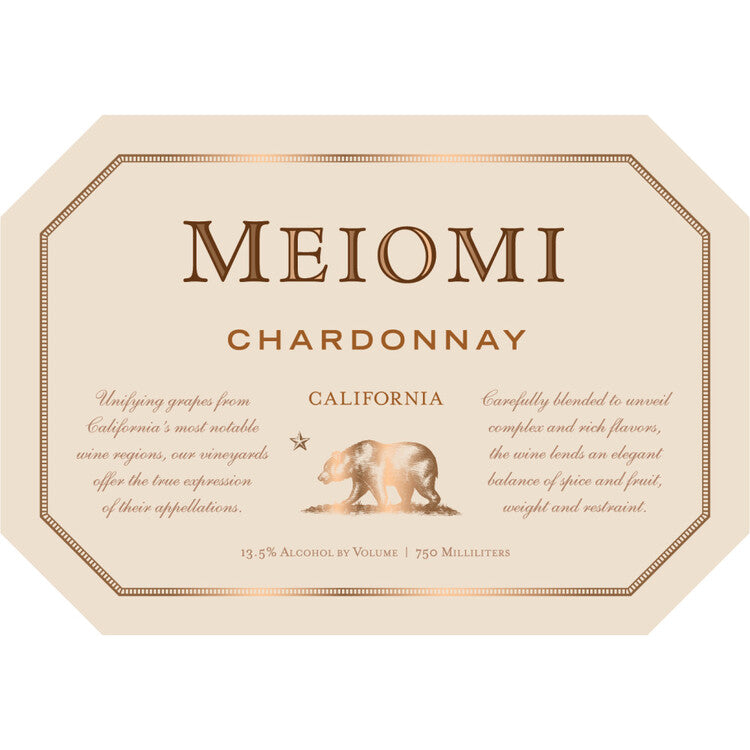 Meiomi Chardonnay California - 750ML - Front Label