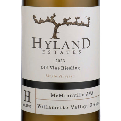 Hyland Estates Riesling Old Vine Hyland Vineyard Mcminnville 2023 - 750ML