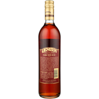 Denizen Dark Rum Vatted 100 - 750ML - Back