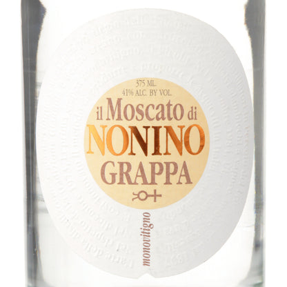 Nonino Grappa A Moscato Di Nonino Monovitigno 82 - 375ML - Front Label