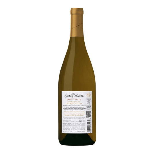 Chateau Ste. Michelle Chardonnay Indian Wells Vintage Select Columbia - 750ML - Back