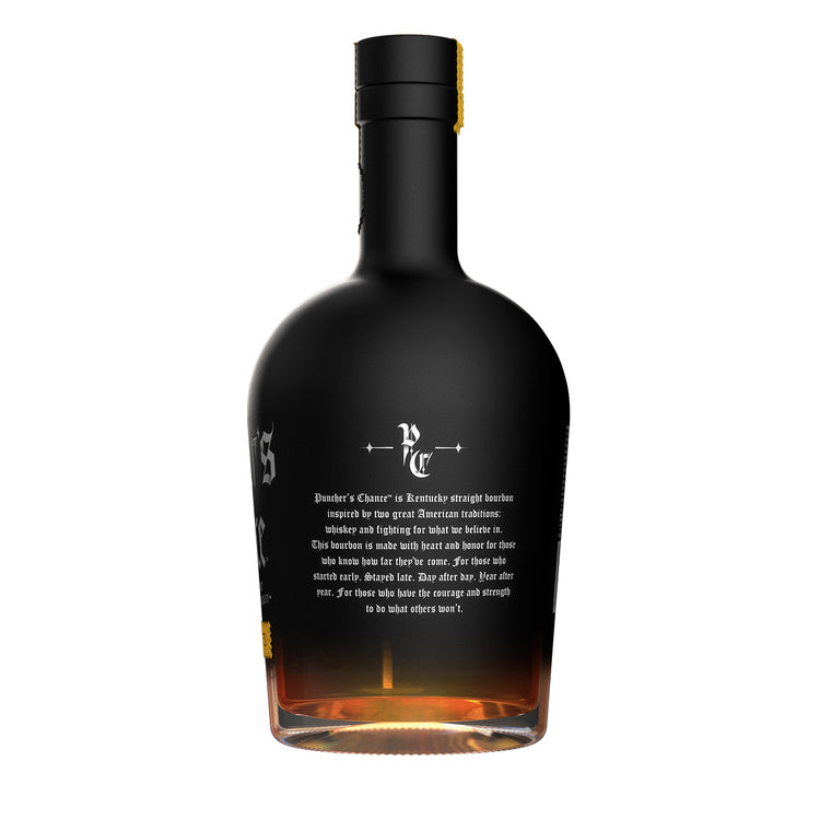Puncher's Chance Straight Bourbon 90 - 750ML - Back