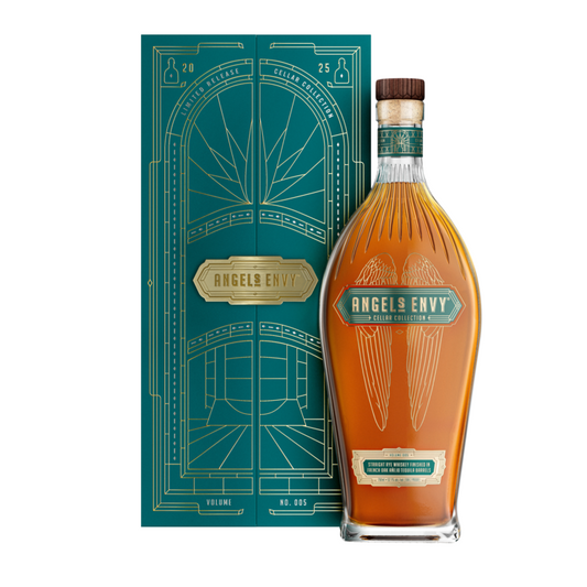 Angel's Envy Straight Rye Whiskey Finished In French Oak Anejo Tequila - 750ML - Front