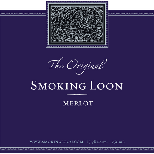 Smoking Loon Merlot The Original California - 750ML - Front Label