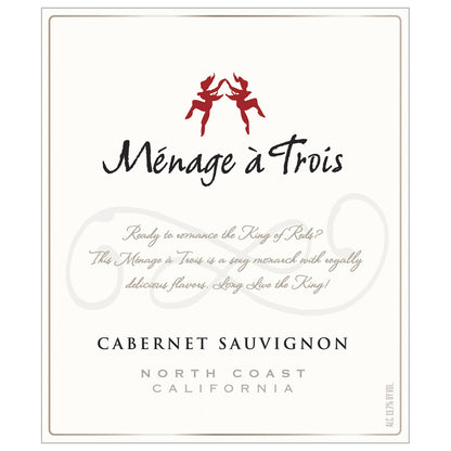 Menage A Trois Cabernet Sauvignon North Coast - 750ML - Front Label