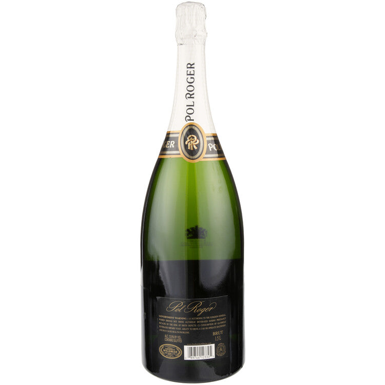 Pol Roger Champagne Brut Reserve - 1.5L - Back