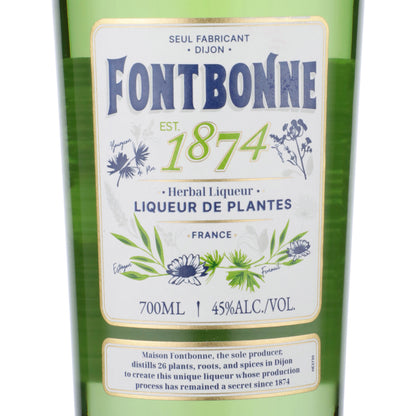 Fontbonne Herbal Liqueur Liqueur De Plantes 90 - 700ML - Front Label