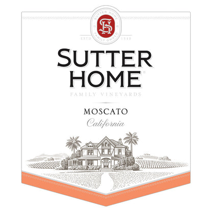 Sutter Home Moscato California - 750ML - Front Label