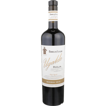 Bodegas Ugalde Rioja Reserva 2016 Wood Box - 750ML - Front