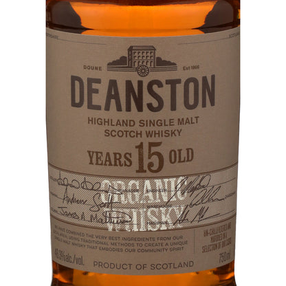 Deanston Single Malt Scotch 12 Yr 92.6 - 750ML - Front Label