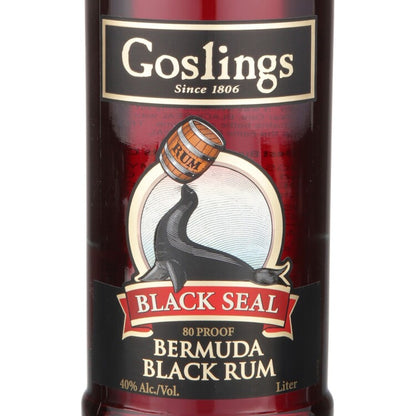 Goslings Dark Rum Black Seal Artist Edition 80 - 750ML