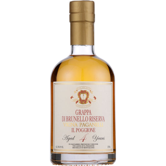 Il Poggione Grappa Brunello Di Montalcino Riserva 4 Yr 86 - 375ML