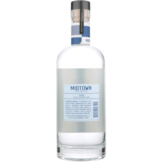 Midtown Spirits Dry Gin Small Batch 94 - 750ML - Back
