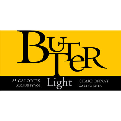 Butter Chardonnay Light California - 750ML