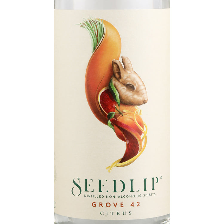 Seedlip Distilled Non-Alcoholic Spirit Grove - 700ML - Front Label
