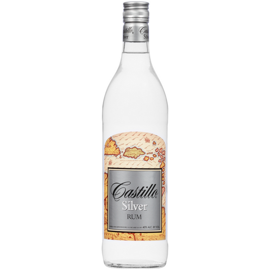 Castillo Silver Rum 80 - 750ML - Front