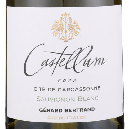 Gerard Bertrand Cite De Carcassonne Blanc Castellum 2022 Wood Box - 750ML