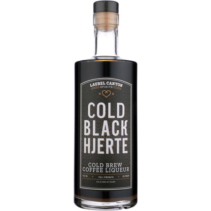 Black Hjerte Coffee Liqueur Cold Brew 50 - 750ML - Front