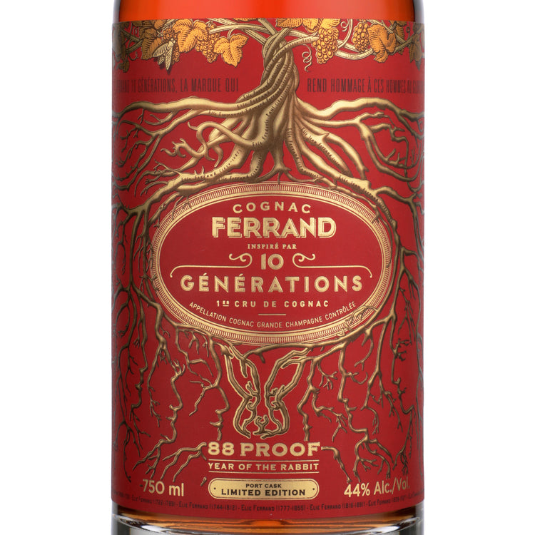 Ferrand Cognac Cognac 10 Generations Year Of The Rabbit Port Cask 88 - 750ML