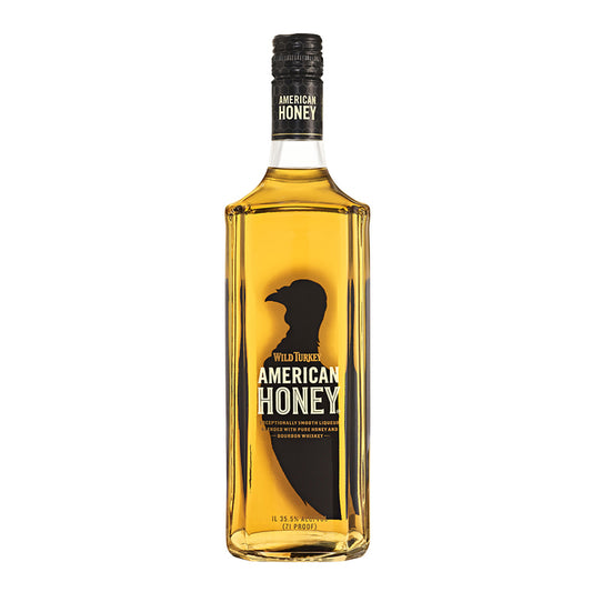 Wild Turkey Honey Whiskey Liqueur American Honey 71 - 1.0L - Front