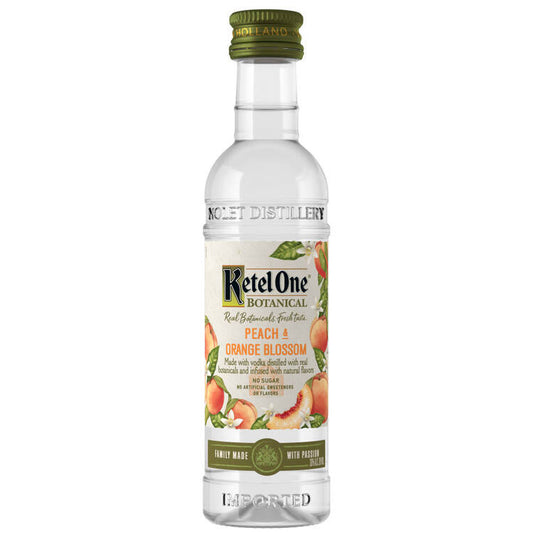 Ketel One Peach & Orange Blossom Flavored Vodka Botanical 60 - 50ML - Front