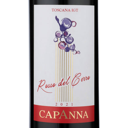 Capanna Toscana Rosso Del Cerro 2021 - 750ML